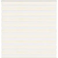 vidaXL Dubbele rolgordijn, marmerbeige, 150x150 cm, stofbreedte 145,9 cm, polyester