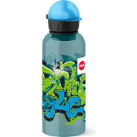 EMSA 518129 teens tritan gourde, 0,6 l, graffiti