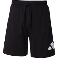 Adidas Sportbroek 'ESSENTIALS BIG LOGO SINGLE JERSEY' zwart / wit