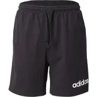 Adidas Sportbroek 'ESSENTIALS LINEAR' zwart / wit