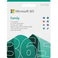 Microsoft Office 365 Home Abonnement 1 jaar EN
