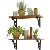 Loberon Wandplank set van 2 Dravile