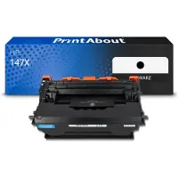 PrintAbout Toner 147X (W1470X) Zwart Hoge capaciteit geschikt voor HP