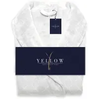 Yellow Suites Luxe Rilievo Badjas - Wit XL