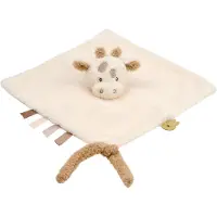 Nattou TEDDY Knuffeldoekje - Giraf - 39 cm - Ecru