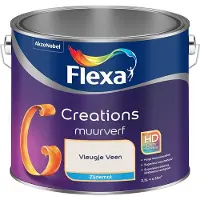 Flexa - Creations Muurverf Zijdemat - Vleugje Veen - Mengverf - 2,5 L
