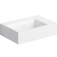 Clou Flush 2 Plus fontein met voorbewerkt kraangat mineral marmer B42.5xH10.5xD29cm