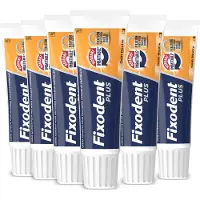 Fixodent Plus Kleefpasta Onverslaanbare Bijtkracht - 6 x 40ml