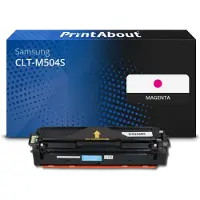 PrintAbout Toner CLT-M504S (SU292A) Magenta geschikt voor Samsung