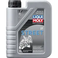 ItalyRacing LIQUI MOLY Motorbike 2T Street, 1 liter motorolie. Half synthetische motorolie