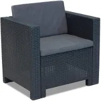 BICA Colorado Coffee Box 7 antraciet technorattan tuinset