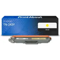 PrintAbout Huismerk vervangt Brother TN-243Y Toner Geel
