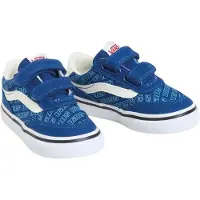 Vans Brooklyn LS Velcro Sneakers | Maat 24 Jongens Blauw