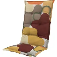 Madison Tuinstoelkussen Grafi Bordo Hoge Rug (123 x 50 cm)