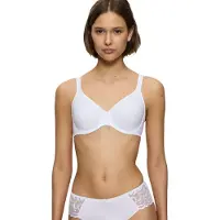 Triumph Wireless bh Modern Soft+Cotton | Maat: 90E | Kleur: Wit