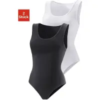 Vivance Shirtbody elastische katoenkwaliteit (Set van 2) | Maat 40/42