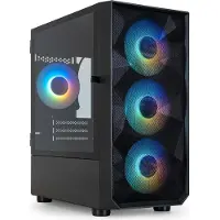 TooQ Tqgcc901-b Seizure Micro Atx Argb Pc-behuizing