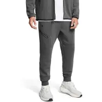 Under Armour Unstoppable Fleece Joggingbroek Donkergrijs Zwart