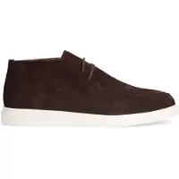 Manfield Bruine suède veterboots | Maat 44