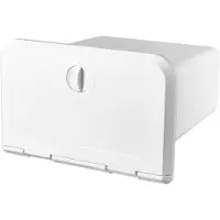 Nuova Rade Opbergluiken voor VHF/RadioCD - 180x285x255 mm - Wit