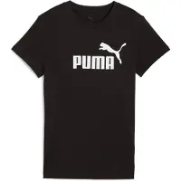 Puma Functioneel shirt 'ESS No. 1' zwart / wit