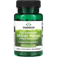 Swanson Health , Aziatische Mango, volle spectrum, 400 mg, 60 capsules