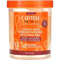 Cantu , Shea Butter, Flexible Hold Strengthening Styling Gel, 18,5 oz (524 g)