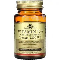 Solgar De Vitamine D3 2200Ui (55Mcg) 50Cap.veg
