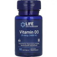 Life Extension Vitamin D3 - 1000 IU (90 gelcapsules) -