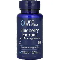 Life Extension - Bosbessenextract met Granaatappel - 60 Vegetarische Capsules