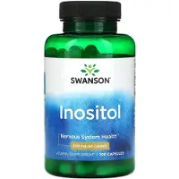 Swanson Health - Inositol, 650 mg - 100 capsules