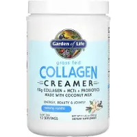 Elämän puutarha,Garden of Life - Grasgevoerd Collageen Creamer, Romige Vanille - 330g