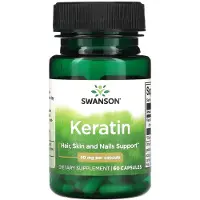 Swanson Health Keratine (50mg, 60 Capsules)