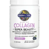 Elämän puutarha,Garden of Life,Garden of Life,Livets Have,Livets Have - Collageen Super Schoonheid Gevoed door Grasklaver, Bosbes Acai - 270g