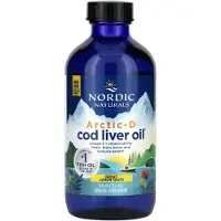 Nordic Naturals Arctic-D Cod Liver Oil (237 Milliliter) - vetzuren, omega-3 - omega-3