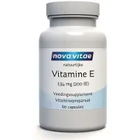 Nova vitae Vitamine E 200iu Capsules