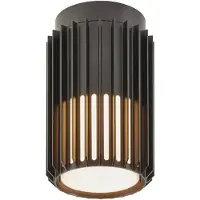 Enzo Plafondlamp | Aludra E27 zwart IP54 - 4803000