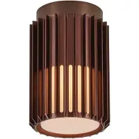 Nordlux Plafondlamp E27 | Aludra | IP54 | Bruin Metallic