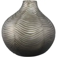 Ptmd Vaas Elichi - 23x23x23 cm - Glas - Bruin