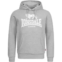 Lonsdale Sweatshirt 'Fremington' grijs / wit
