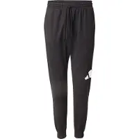 Adidas Sportbroek zwart / wit