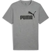 Puma Functioneel shirt 'Essentials No. 1' donkergrijs / zwart