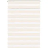 vidaXL Dubbele rolgordijn, marmerbeige, 100x150 cm, stofbreedte 95,9 cm, polyester
