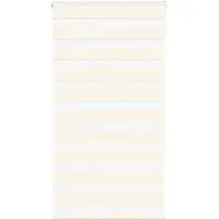 vidaXL Dubbele rolgordijn, marmerbeige, 75x150 cm, stofbreedte 70,9 cm, polyester