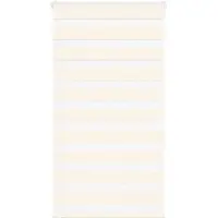vidaXL Dubbele rolgordijn, marmerbeige, 85x150 cm, stofbreedte 80,9 cm, polyester