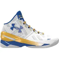 Under Armour Curry 2 Retro Basketbalschoen Wit Goud | 41