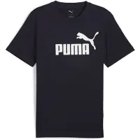 Puma Functioneel shirt 'ESS No. 1' nachtblauw / wit