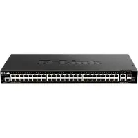 D-Link Smart Giga Poe Switch 48 Poorten