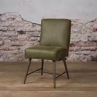 Tower Living Belmonte sidechair - Green (Groen, 45x86x62cm)