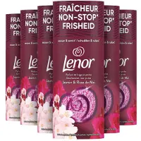 Lenor Geurbooster Jasmijn & Rose de Mai - 6 x 155 gram - Wasparfum